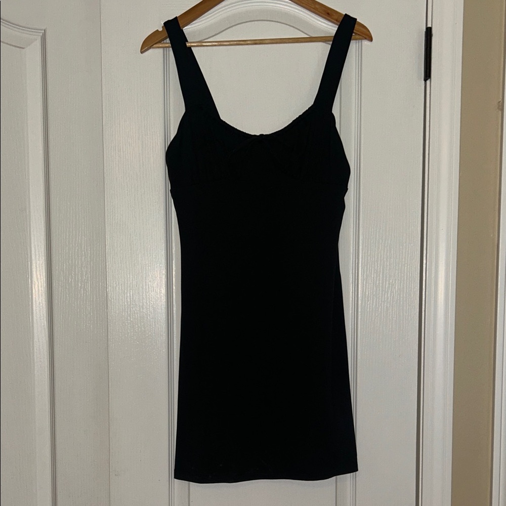 SO Black Sleeveless Dress